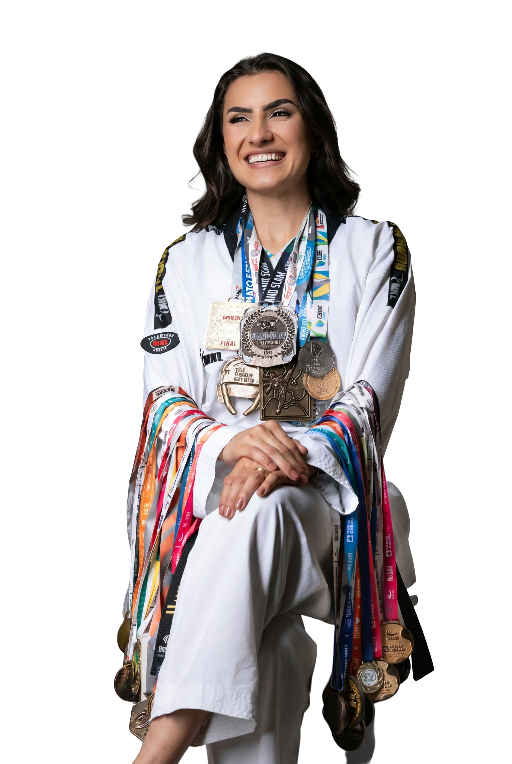 Eduarda Barros — faixa preta de Taekwondo